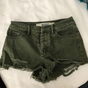 Brandy Melville green shorts